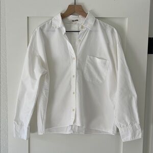 Djerf Avenue Breezy Shirt White
